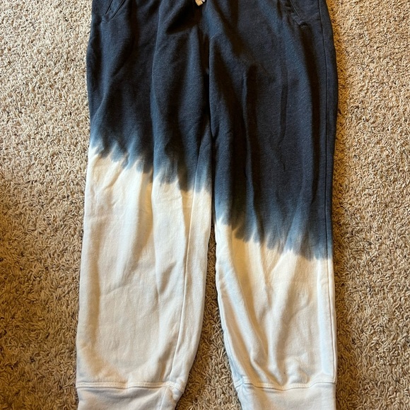 Livi Active Blue and White Sweatpants Relaxed Fit - Picture 1 of 3